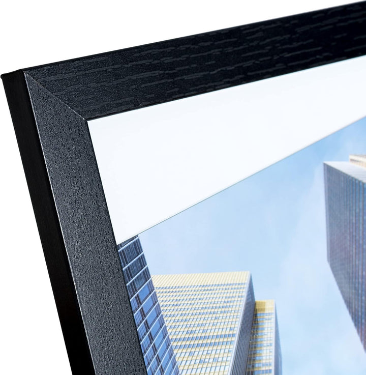 Hampton Frames OXFA2NG OXFA2NG Oxford Bilderrahmen, A2, 42 x 59 cm, Plexiglas (kein Glas), Schwarz