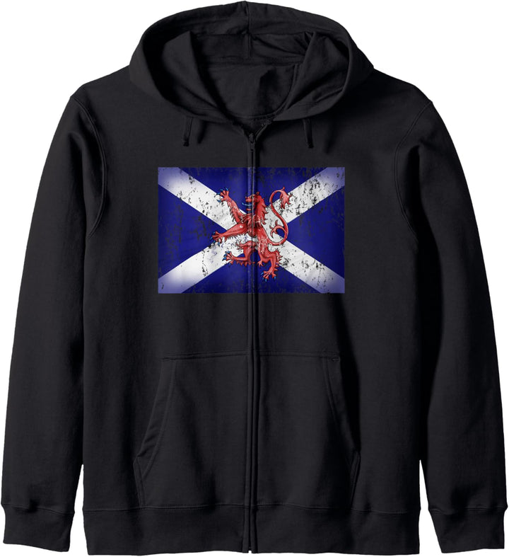 Schottische Stolz-Flagge von Schottland Lion Rampant Kapuzenjacke