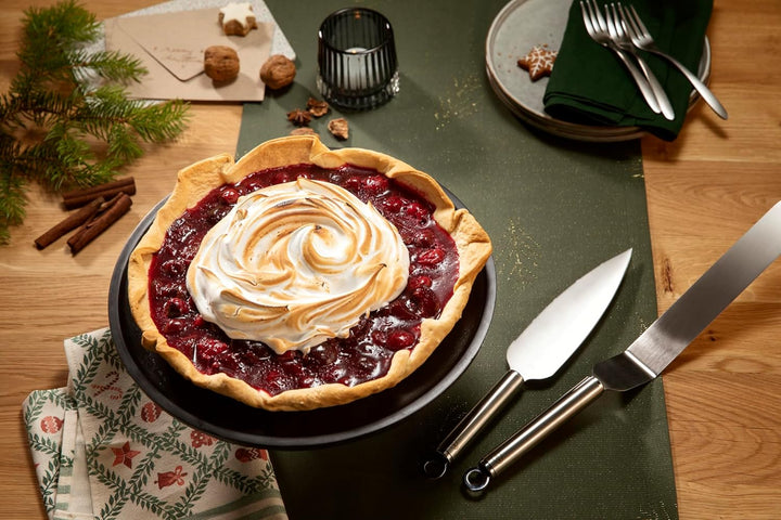 RÖSLE Streich-Palette gekröpft, Hochwertige Winkelpalette zum Bestreichen von Torten und Herausheben