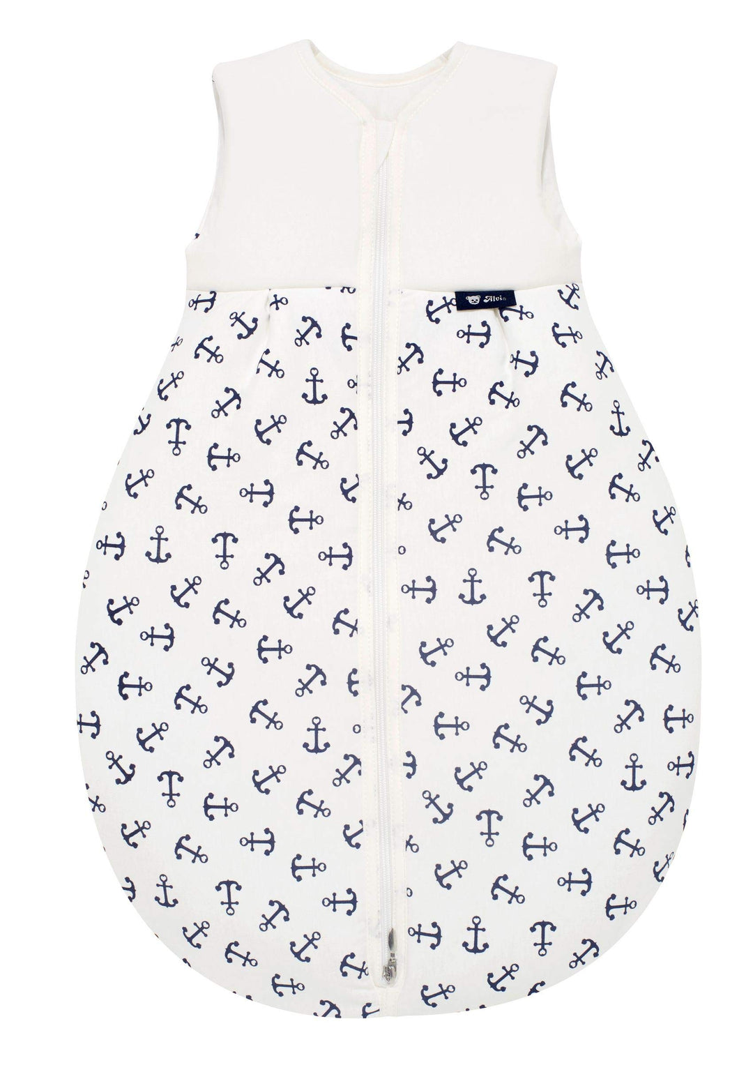 Alvi Schlafsack Baby Mäxchen light I leichter Babyschlafsack ärmellos I Sommerschlafsack Jungen und