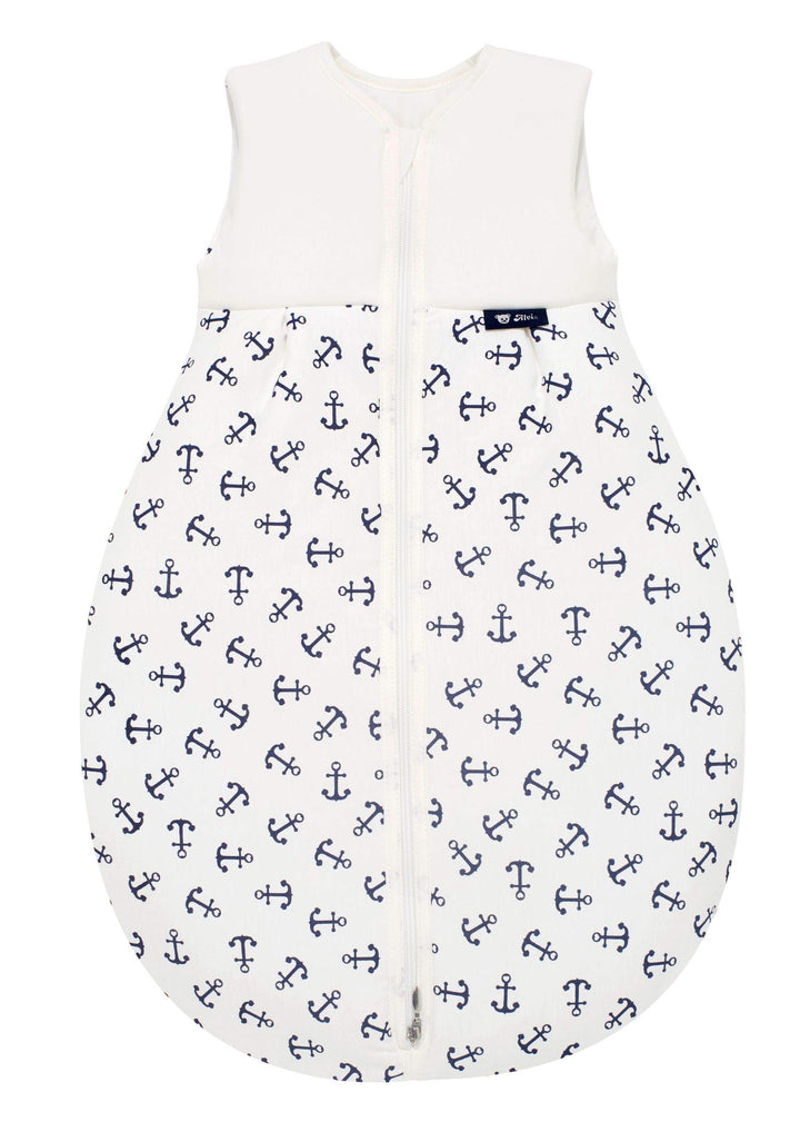 Alvi Schlafsack Baby Mäxchen light I leichter Babyschlafsack ärmellos I Sommerschlafsack Jungen und