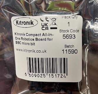 KITRONIK Kompaktes Roboterboard für BBC micro:bit