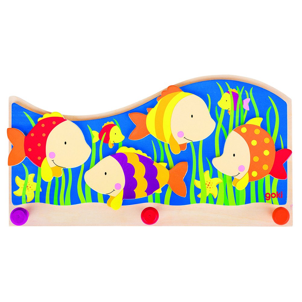 Goki 60843 Garderobe "Bunte Fische"