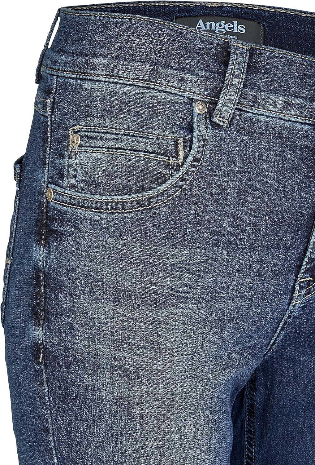 ANGELS Damen Jeans 'Cici' in Coloured Denim