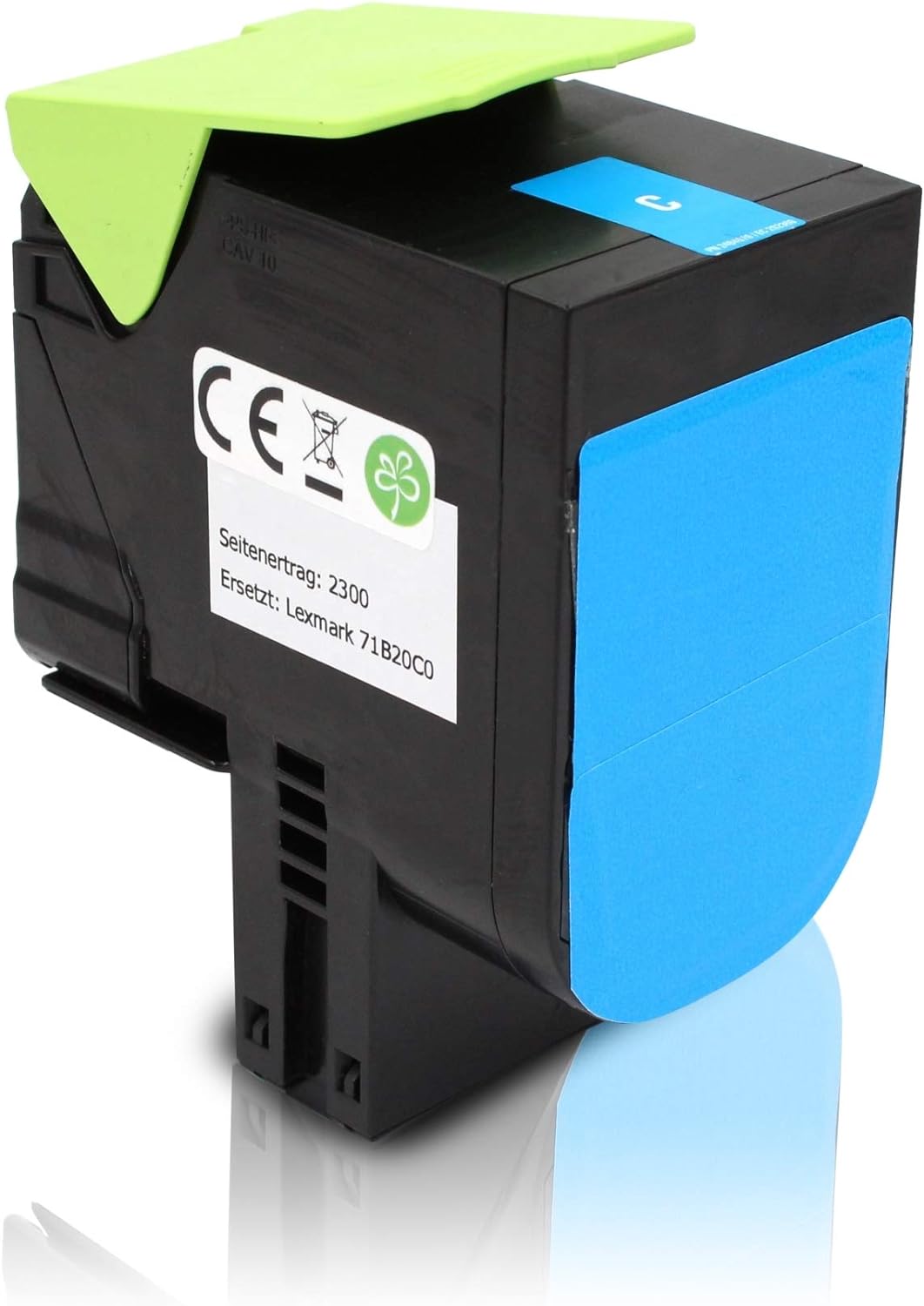 Mipuu Toner kompatibel zu Lexmark 71B20C0 (Cyan) für CS317dn CS417dn CS517de CX317dn CX417de CX517de