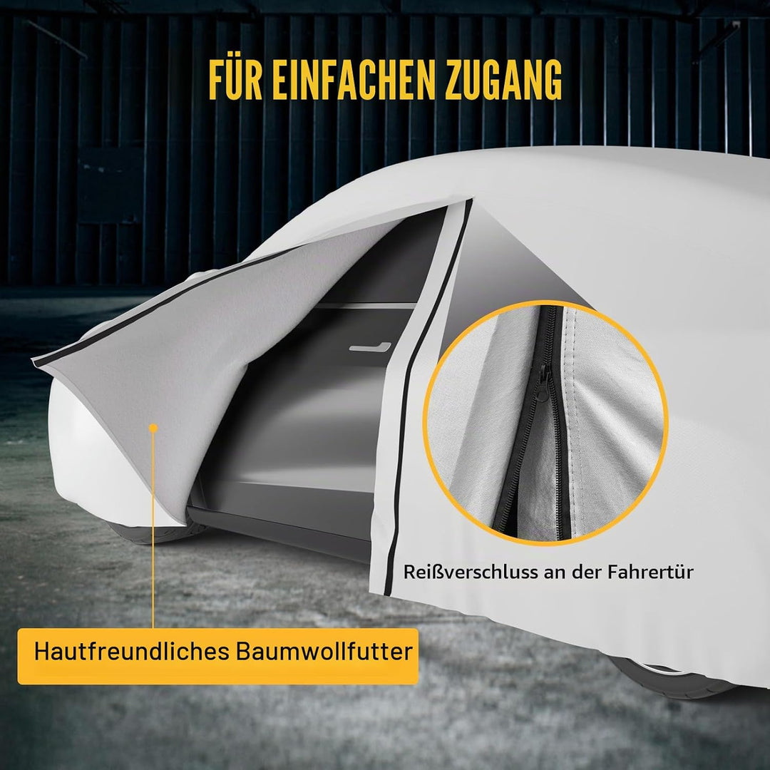 Favoto Autoabdeckung Autogarage Wasserdicht Sonnenschutz - UV-Schutz Staubdicht Kratzfest Kompatibel