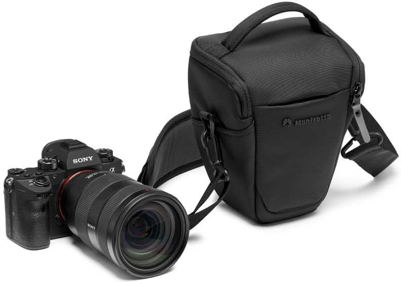 Manfrotto Advanced Holster S III, Tasche für Spiegellose Kamera mit Objektiv, Kameratasche mit Stati