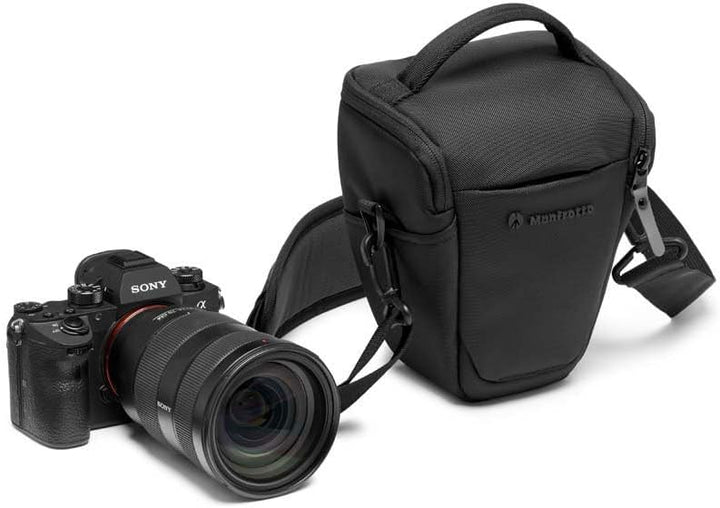 Manfrotto Advanced Holster S III, Tasche für Spiegellose Kamera mit Objektiv, Kameratasche mit Stati