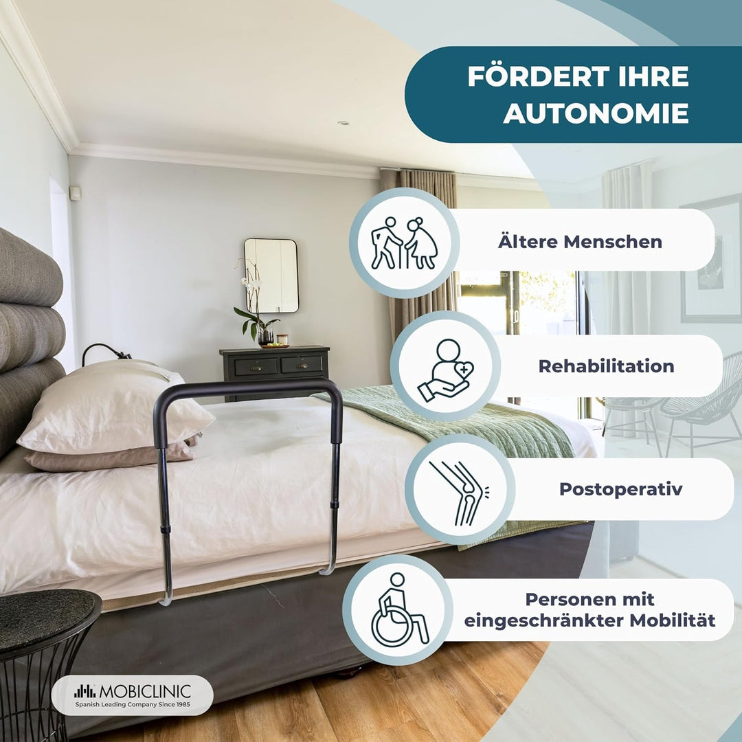 Mobiclinic, Diana, Bettgitter, Spanische Marke, Bett Aufstehhilfe Senioren, Ausdehnbar, Bequem, Hilf
