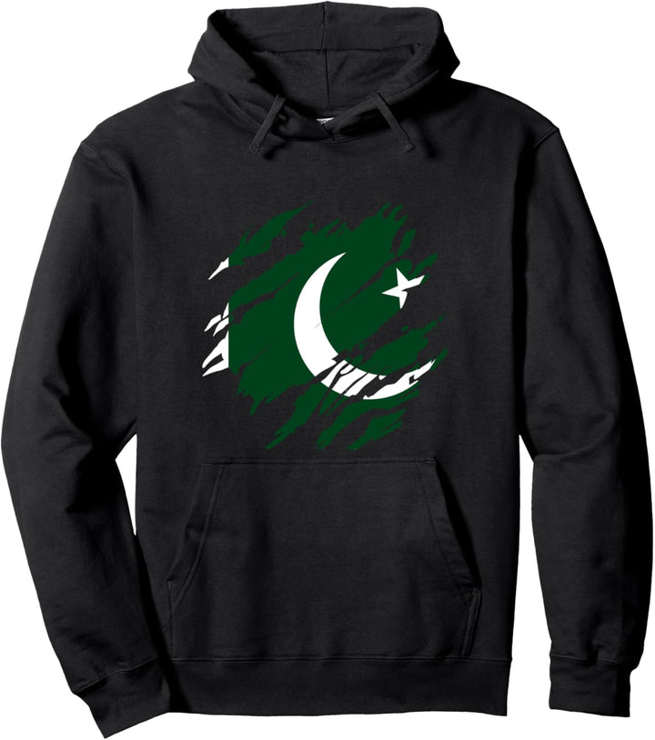 Pakistanische Flagge Pakistan Pullover Hoodie