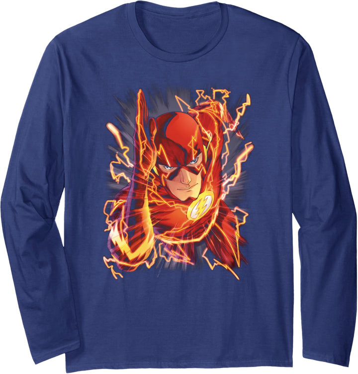 The Flash New 52 Cover #1 Langarmshirt
