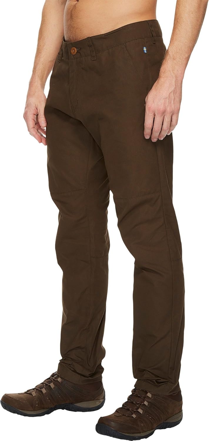 Fjällräven Herren Sörmland Tapered Trousers Sporthose, Dark Olive