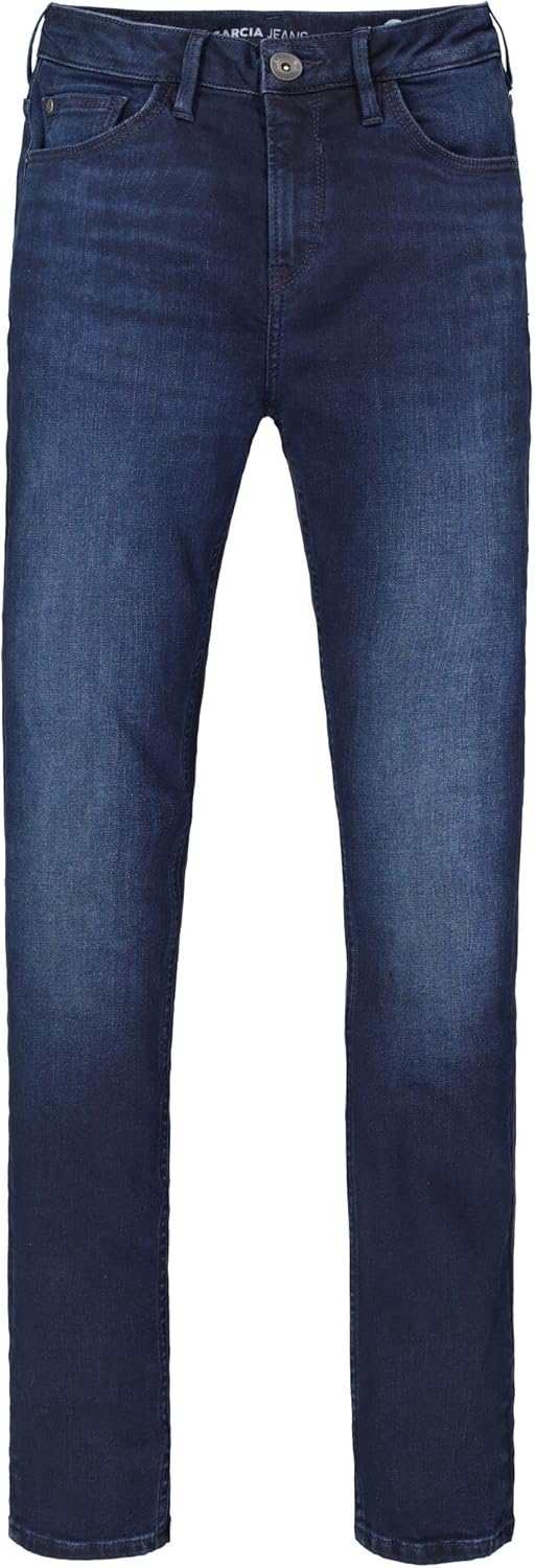 GARCIA Damen Jeans Celia Skinny Fit, Dark Used