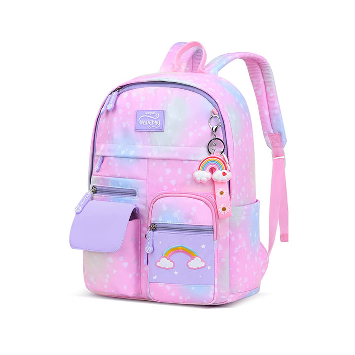 FANDARE Kinderrucksack Schulranzen Schultaschen Mädchen Schulrucksack Kinder Schultasche für 1-3 Kla
