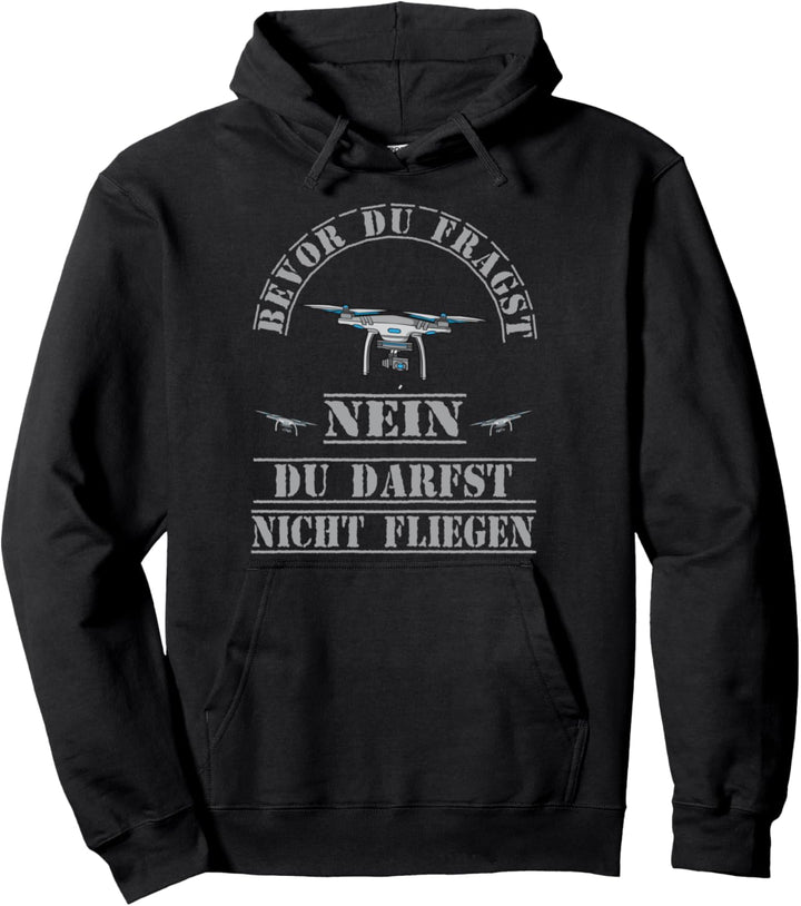 Bevor Du Fragst Design Pullover Hoodie