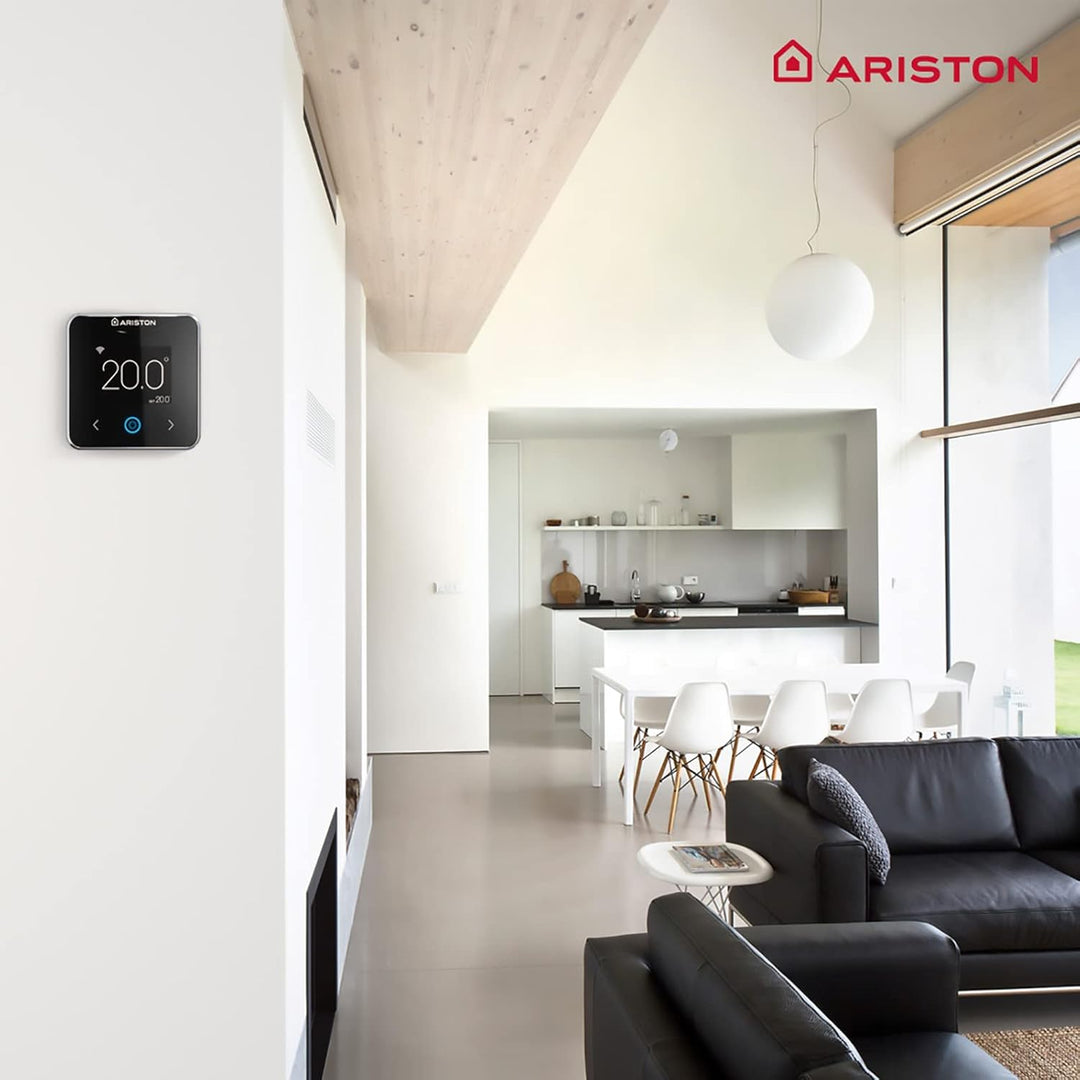 Ariston 3319126 Smart-Thermostat Wifi Cube S Net Verkabelung Schwarz
