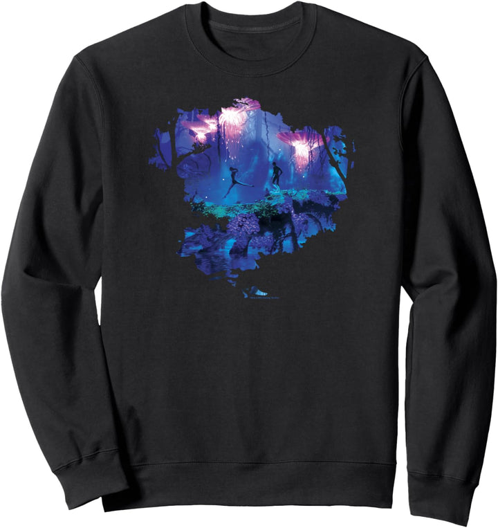 Avatar Pandora Jellyfish Forest Poster Sweatshirt