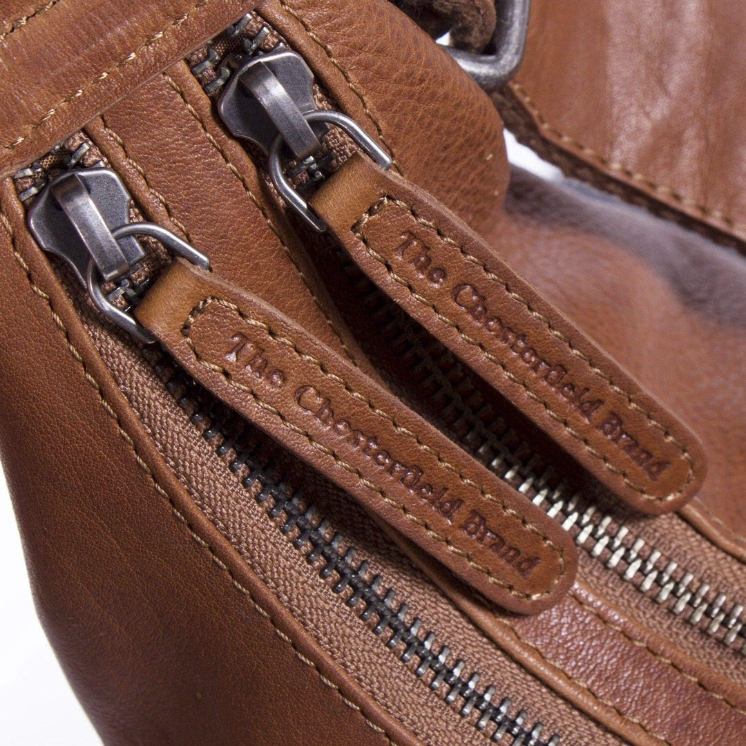 The Chesterfield Brand Jolie - Schultertasche Leder 31 cm Cognac, Cognac