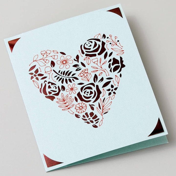 Cricut Insert Cards | Glitz & Glam | 12,1 cm x 12,1 cm (Cricut -Grösse S40) | 35-Pack | Zur Verwendu