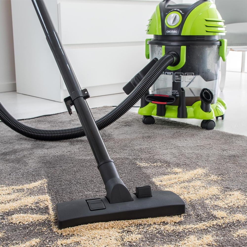 Cecotec Wet&Dry T 08110, Feststoff-und Flüssigkeitssauger, Negro, 15 L 1200 W 15 L, 1200 W 15 L