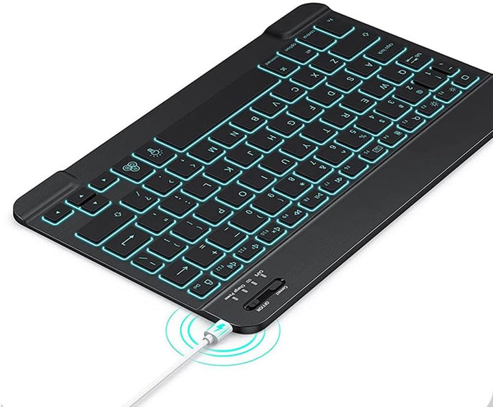 Tastatur Hülle für Lenovo Idea Tab Plus 12,1 Zoll Tablet TB365FC, [Deutsches QWERTZ] Ultraslim Hülle