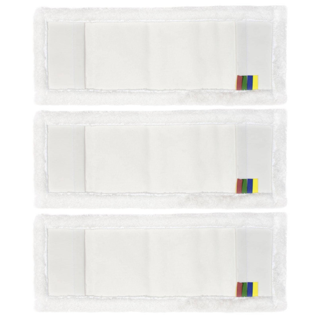 Profi Wischbezug aus Mikrofaser | 50cm Breite | 3er-Pack | für alle Bodenarten und Bodenwischer | Er