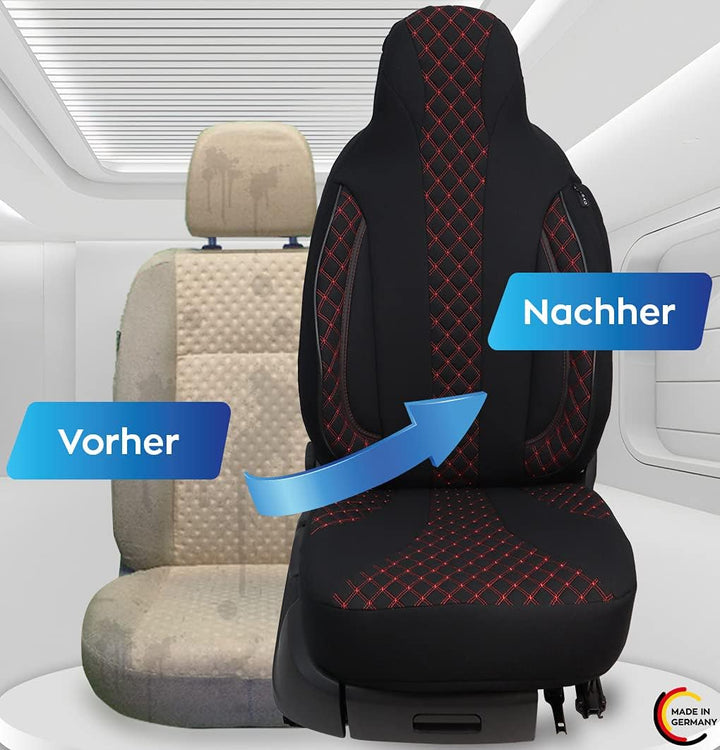 BREMER SITZBEZÜGE Mass Piloten Schonbezüge Sitzbezüge kompatibel mit Wohnmobil Ducato Weinsberg Adri