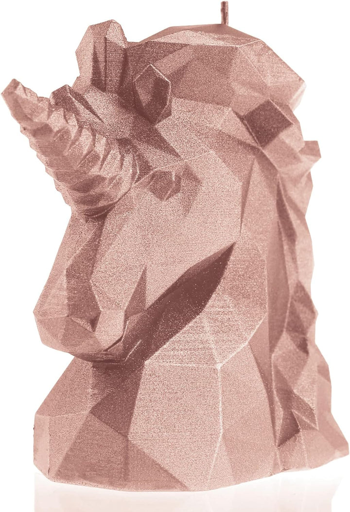 Candellana Handmade Unicorn Low-Poly Kerze Geschenk- Lustig - Dekorative Kerze - Home Décor - Gesche