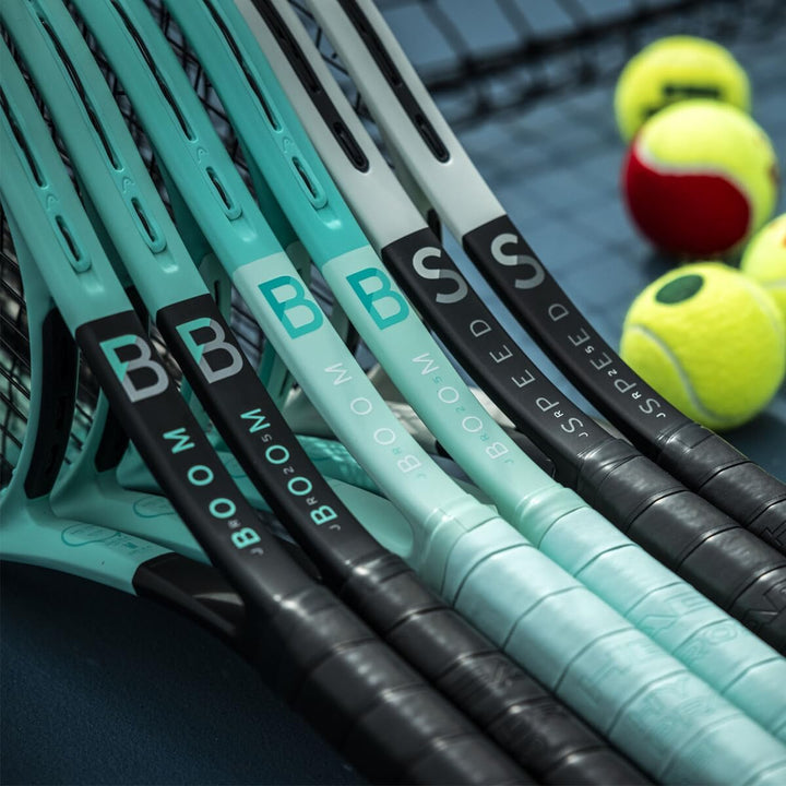 HEAD Speed Jr.25 Tennisschläger, Schwarz/Matt Grau, 8-10 Jahre