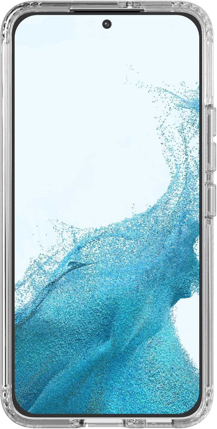 tech21 Evo Clear für Samsung Galaxy S22 - Transparente und schützende Handyhülle mit 3,6 m Multi-Dro