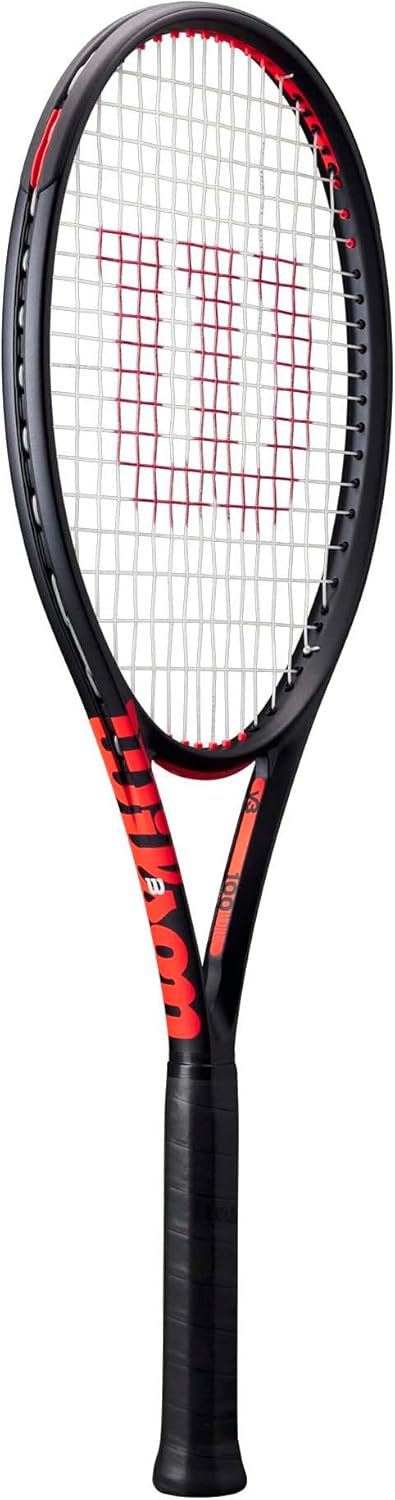 Wilson Clash 100UL V3 Tennisschläger, Ultraleicht, Armschonend, Optimierter Komfort, Mühelose Manövr