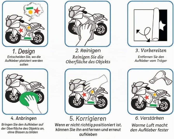 Monster Energy Aufkleber – Motorradaufkleber – Quad-Aufkleber – Motocross – für Motorräder, Autos, H