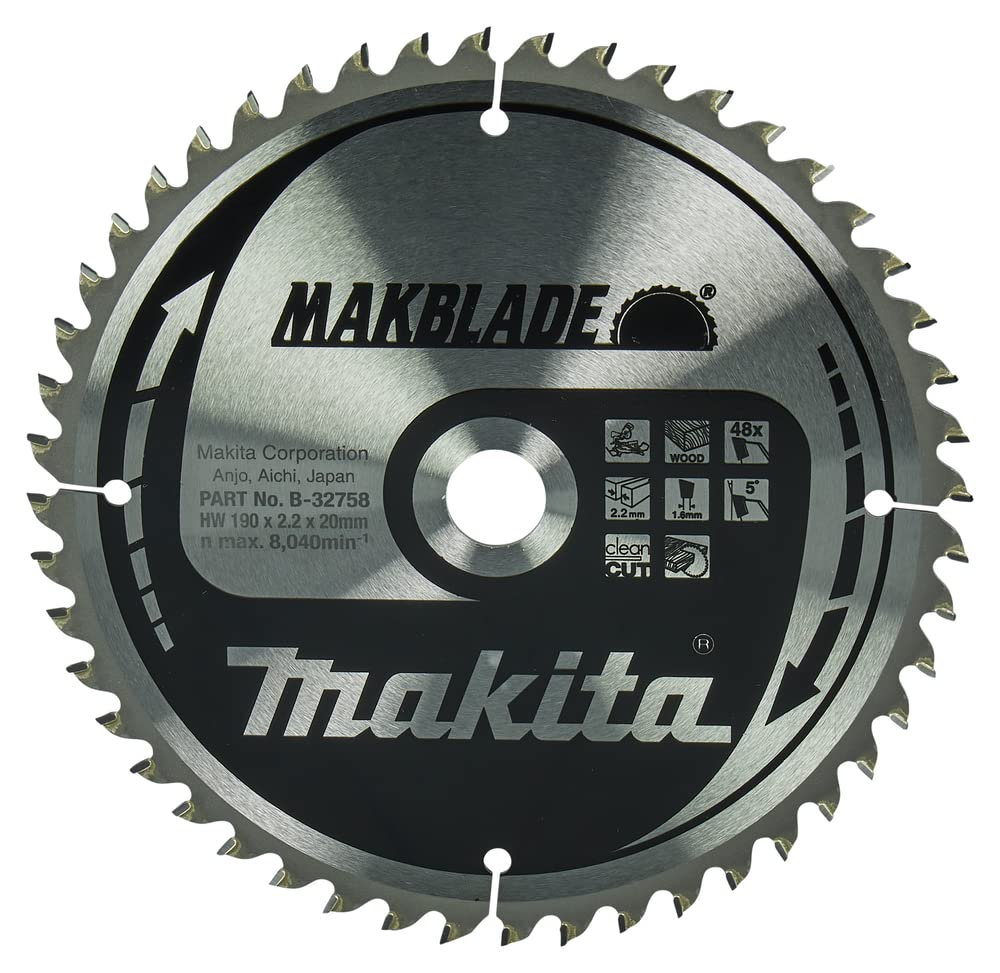 Makita Makblade Saegeblatt, 190 x 20 mm, 48Z, B-32758