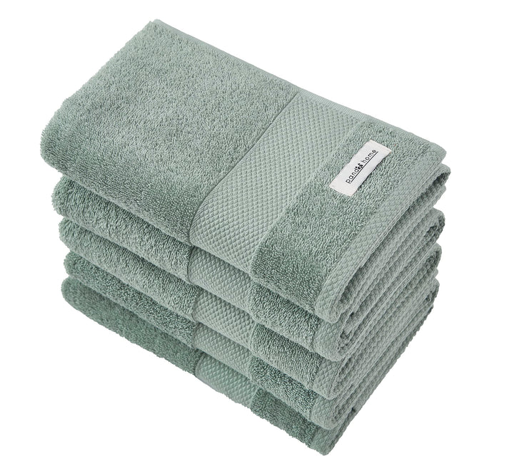 PandaHome Handtuch Set aus Baumwolle - 5 Handtücher - 100% Baumwolle Towel, Schnelltrocknend Weich S