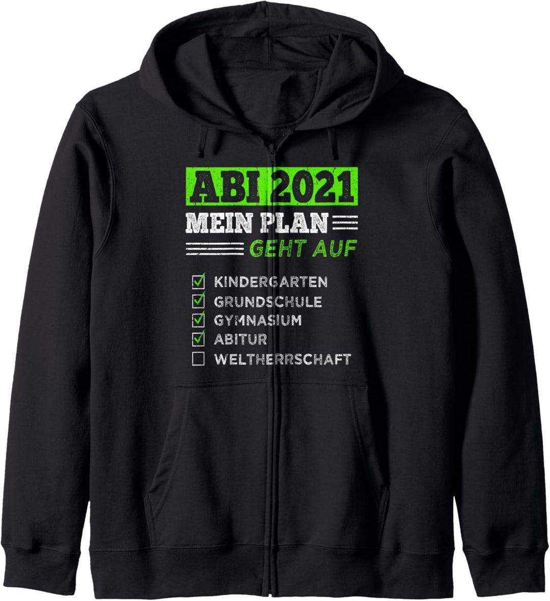 Abi 2021 Abiturient Abitur Geschenk Vintage Abschluss Kapuzenjacke