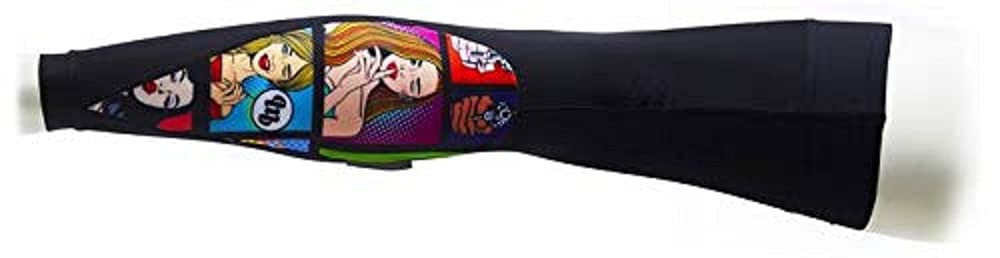 MB Wear Leg Warmers Lollipop S-M, Erwachsene, Unisex, Schwarz, Standard