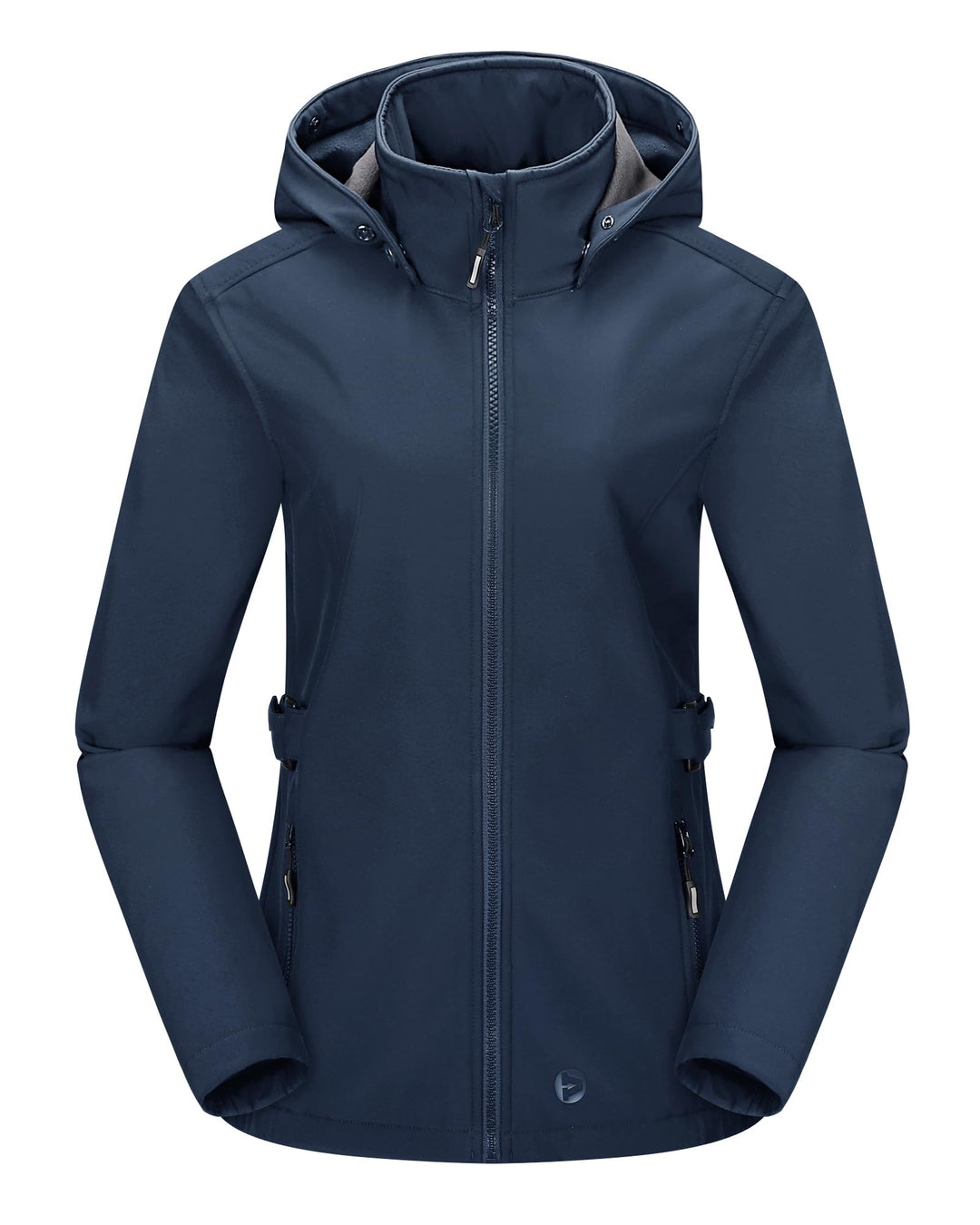 Outdoor Ventures Damen Softshelljacke Kurze Gefütterte Funktionsjacke Wasserdichte Übergangsjacke mi