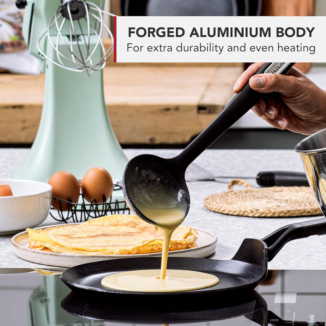KitchenAid Classic Forged Pfannkuchenpfanne (24cm), hart anodisiert, PFAS-freie gesunde keramische A