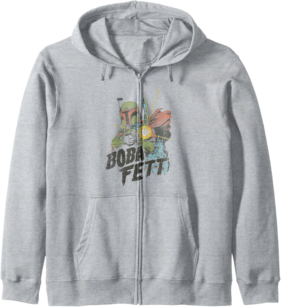 Star Wars Boba Fett Retro Portrait Kapuzenjacke