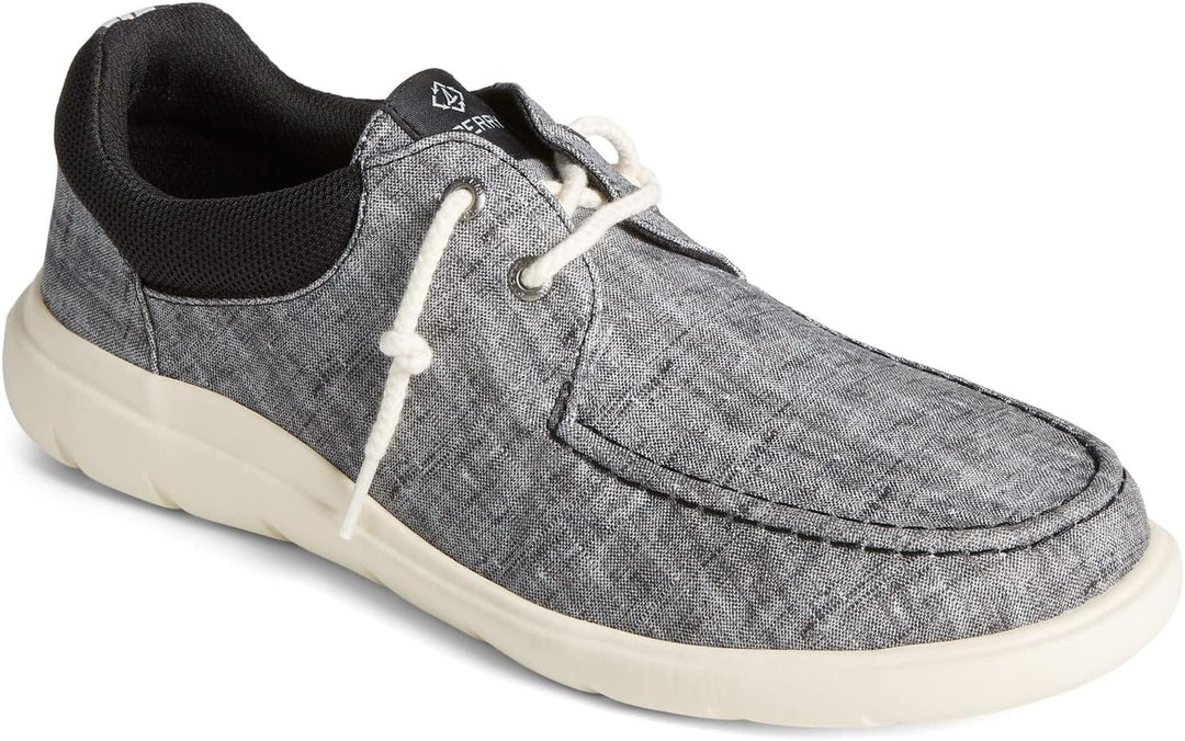Sperry Top-Sider Herren Captain's MocSneaker 42.5 EU Black Chambray, 42.5 EU Black Chambray