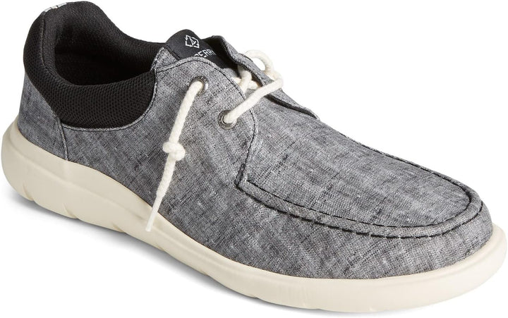 Sperry Top-Sider Herren Captain's MocSneaker 42.5 EU Black Chambray, 42.5 EU Black Chambray