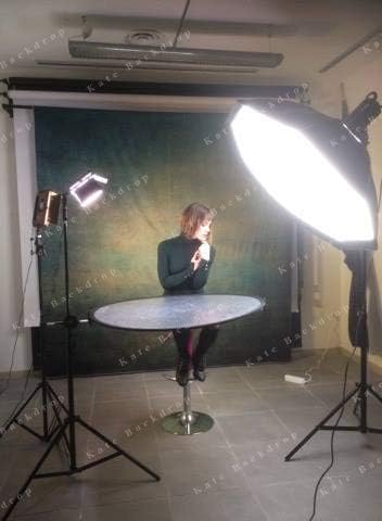 Kate Photostudios Abstrakter Hintergrund für Photostudios im Stil Alter Meister 1.5x2.2m Mikrofaser