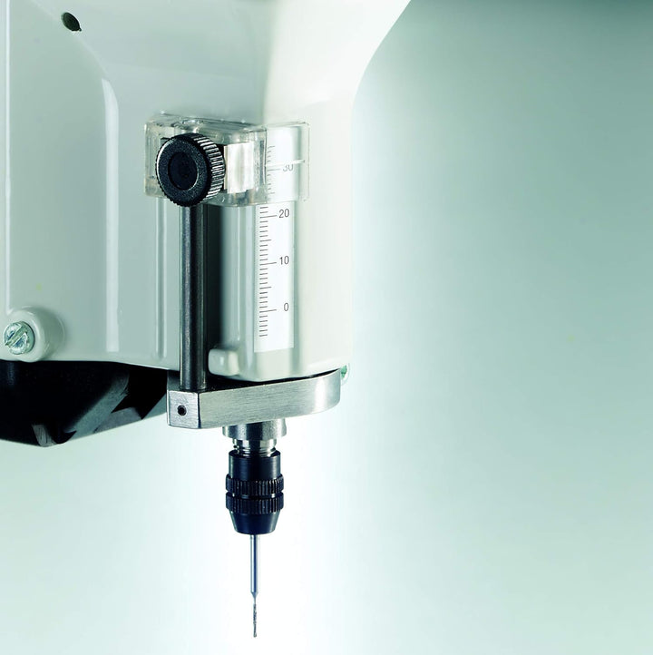 Xenox Tischbohrmaschine TBX (85 W, für präzise Bohrungen, Antrieb 3-Fach Riemenscheibe, Bohrmaschine