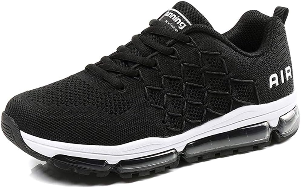 frysen Herren Damen Sportschuhe Laufschuhe mit Luftpolster Turnschuhe Profilsohle Sneakers Leichte S
