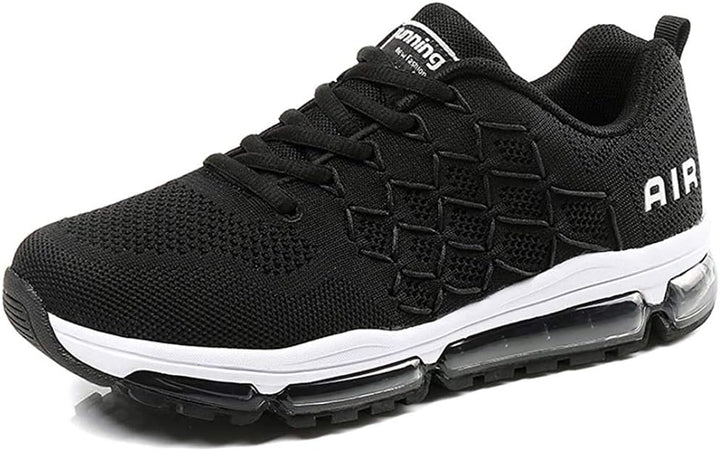 frysen Herren Damen Sportschuhe Laufschuhe mit Luftpolster Turnschuhe Profilsohle Sneakers Leichte S