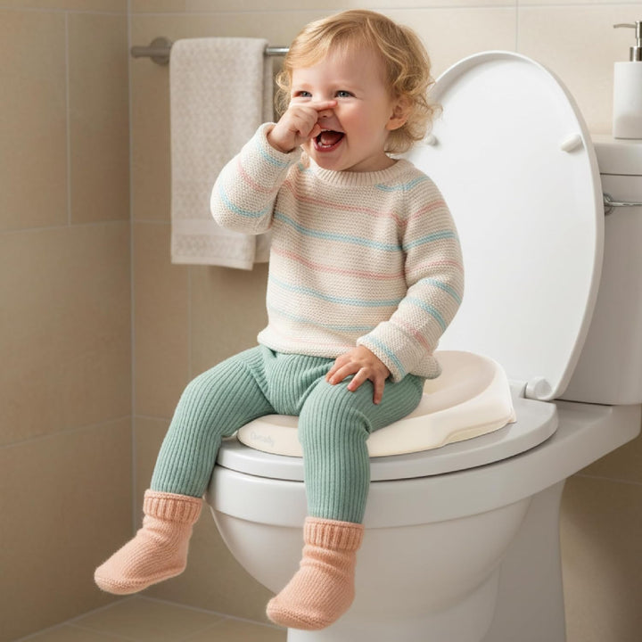 sun baby Kinder Toilettensitz, Toilettenaufsatz für kinder 2 bis 6 Jahren - rutschfest, profilierte