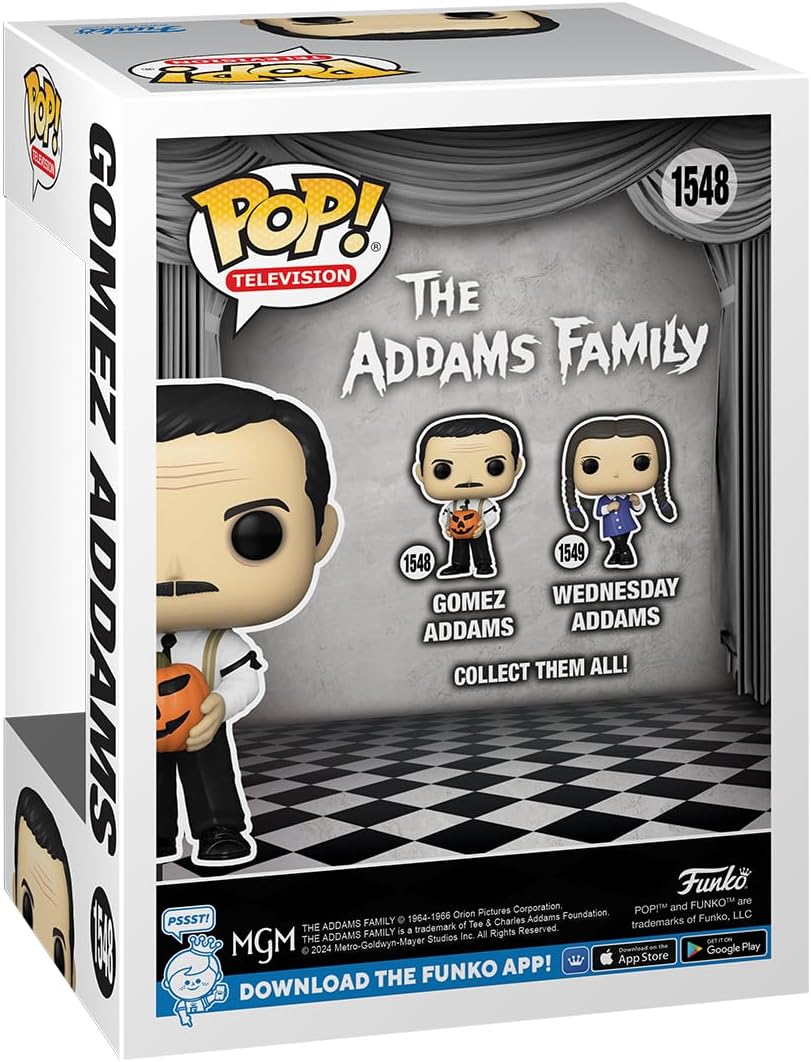 Funko Pop! TV: AFC - Gomez Addams - Addams Family Classic TV - Vinyl-Sammelfigur - Geschenkidee - Of