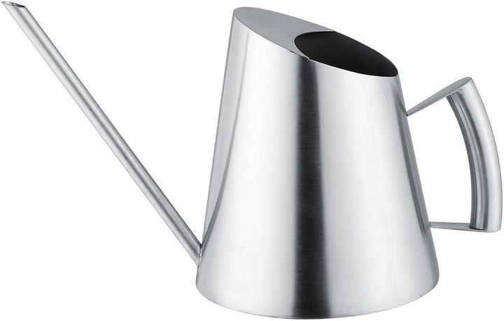 Gorgeri 1500ml Edelstahl Giesskanne, Metallgiesskanne, Topfpflanze-Blumen-Bewässerung auch für Indoo