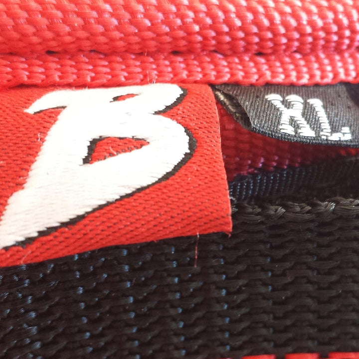 Brachial Gürtel "Lift" rot/schwarz - Trainingsgürtel für Fitness und Bodybuilding Rot / Schwarz L, R