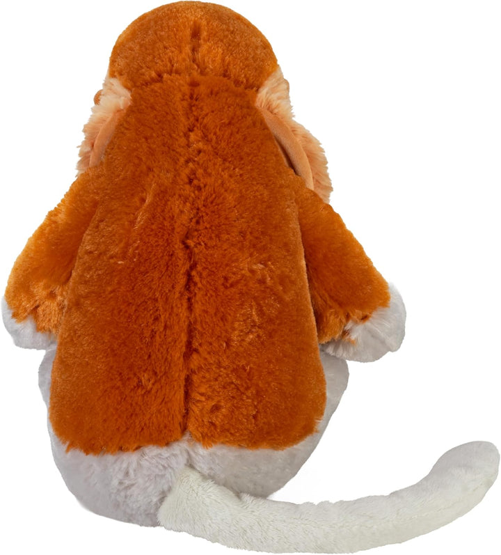 Wild Republic Cuddlekins Eco Nasenaffe, Stofftier, 30 cm, Plüschtier, Füllung aus recycelten Wasserf